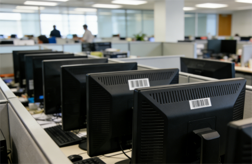 Varlık etiketlerindeki barkodlar