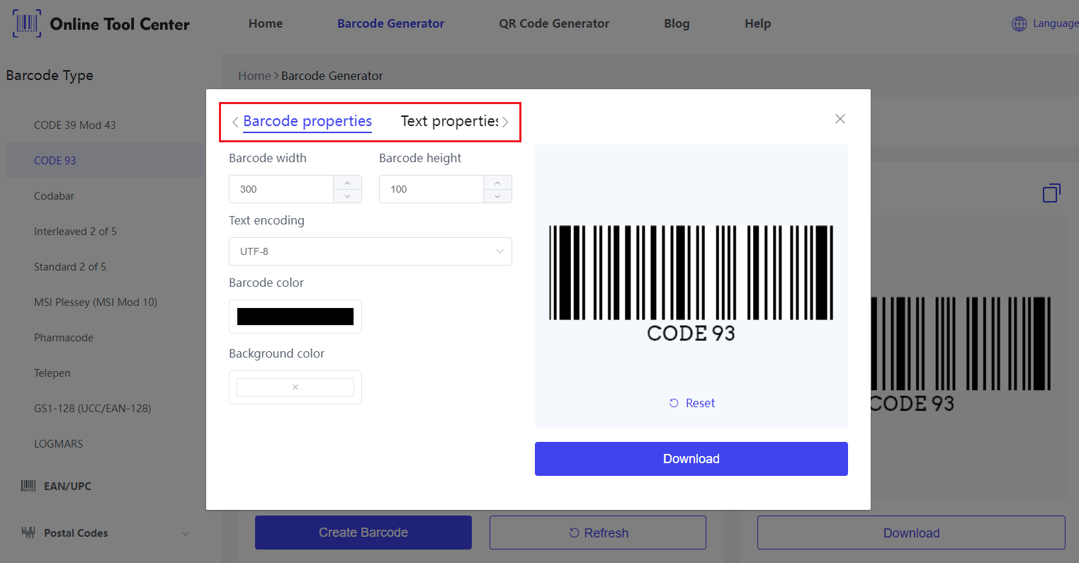 Barcode Kodu 93.png'i özelleştirin