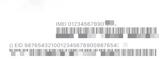 iPhone barcode etiketinde IMEI numarası.png