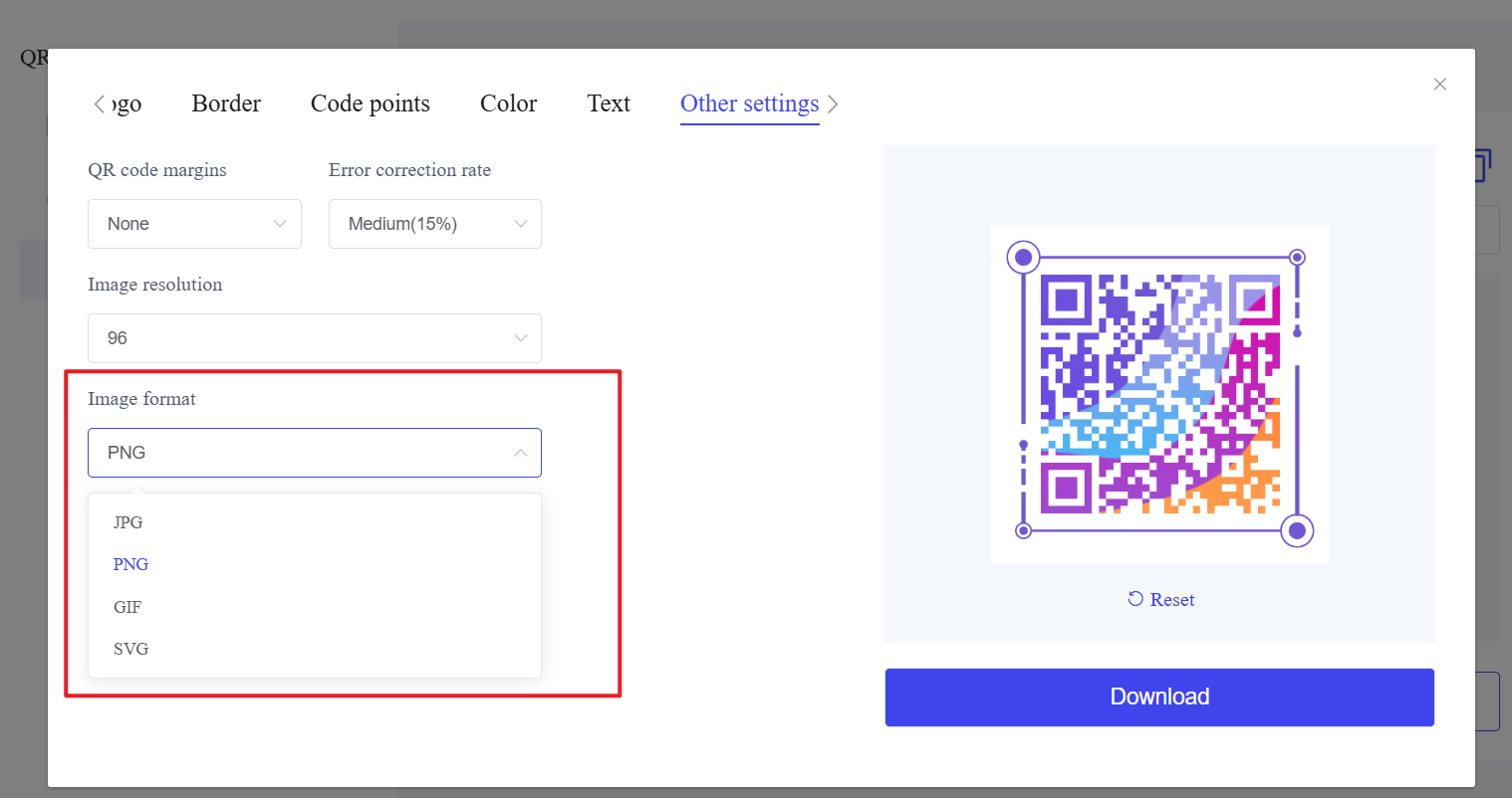 qr kodu format ı