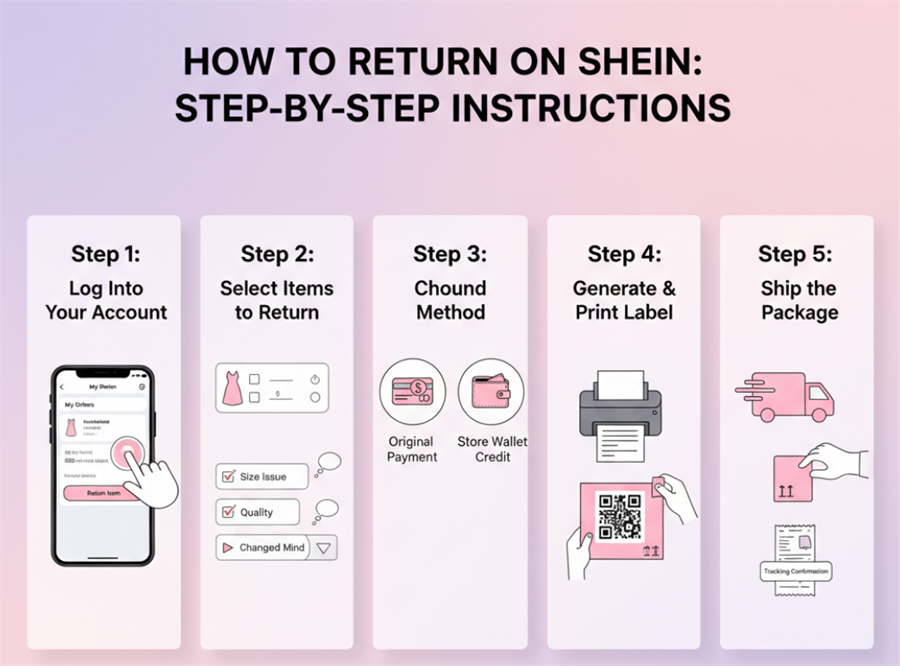 step by step instrucions of returning on shei Shei'ye dönmenin adım adım talimatları