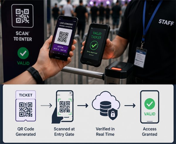 how QR code ticket validation work QR Kodu Bilet Doğrulama Nasıl Çalışır