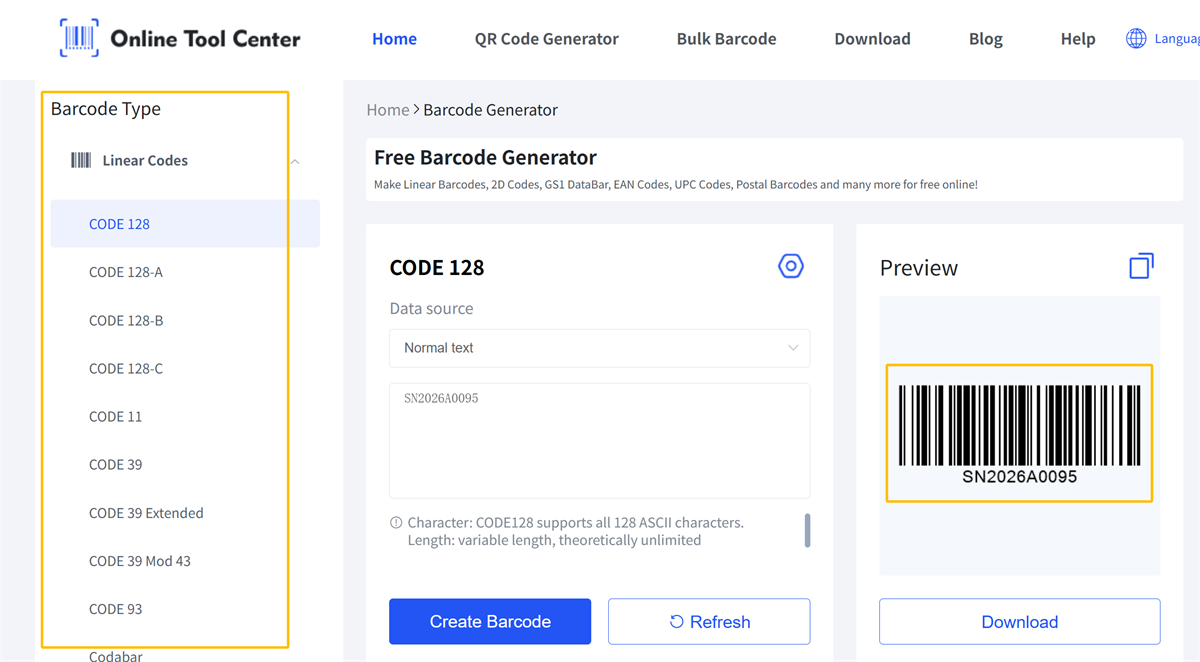 erate code128 barcode erate kodu128 barkod