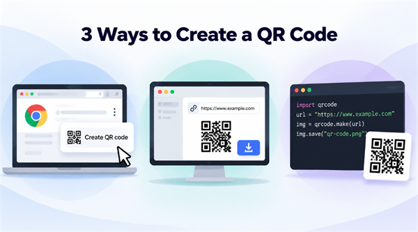 3 Ways to Create a OR Code Bir OR Kodu Oluşturmanın 3 Yolu